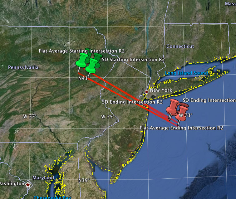 Trajectory For March 22, 2013 Fireball Event