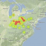 Heat Map for AMS Event 2013 1185